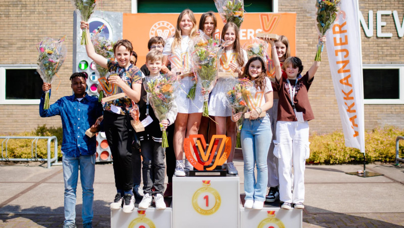 Vakkanjers finale: leerlingen bekroond voor innovatieve sporttechnologie